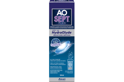 AOSEPT PLUS with HydraGlyde (360ml)