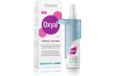 Oxyal Tripple Action ögondroppar(10ml) ( st)