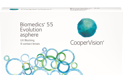 Biomedics 55 evolution (6 linser)