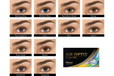 AIR OPTIX COLORS (2 linser)